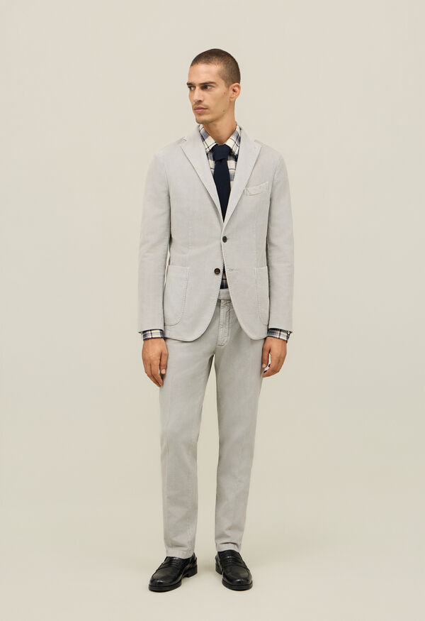 Boglioli Baby Corduroy K-Suit Ice grey N13H2QFA0750001506R0832