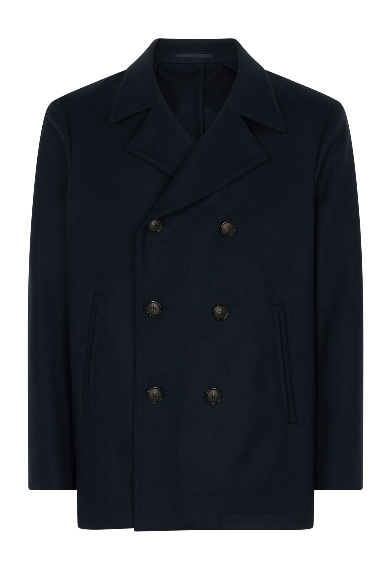 Boglioli Wool Felt Peacoat Blue OC0219FB4710001800790