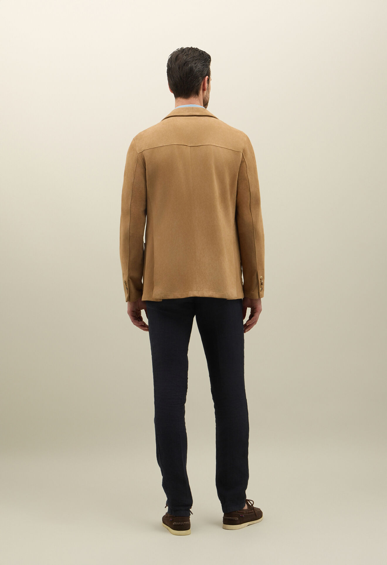 Boglioli Veloursleder-Jacke Braun OCP504SB5901001800350