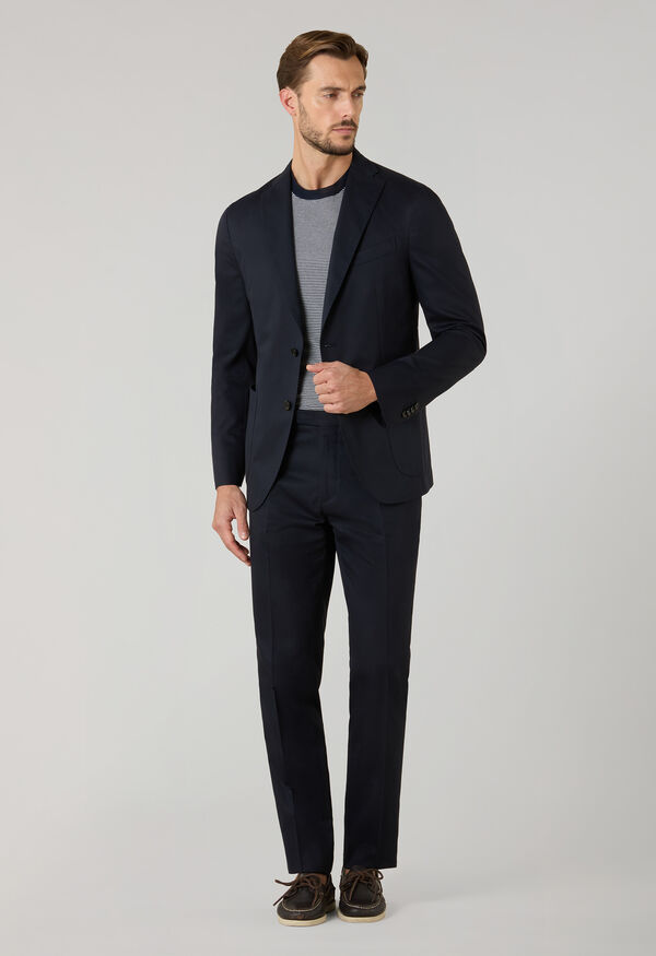 Boglioli Tencel Cotton Twill K-Suit Blue N13C2ESB6113001506R0790