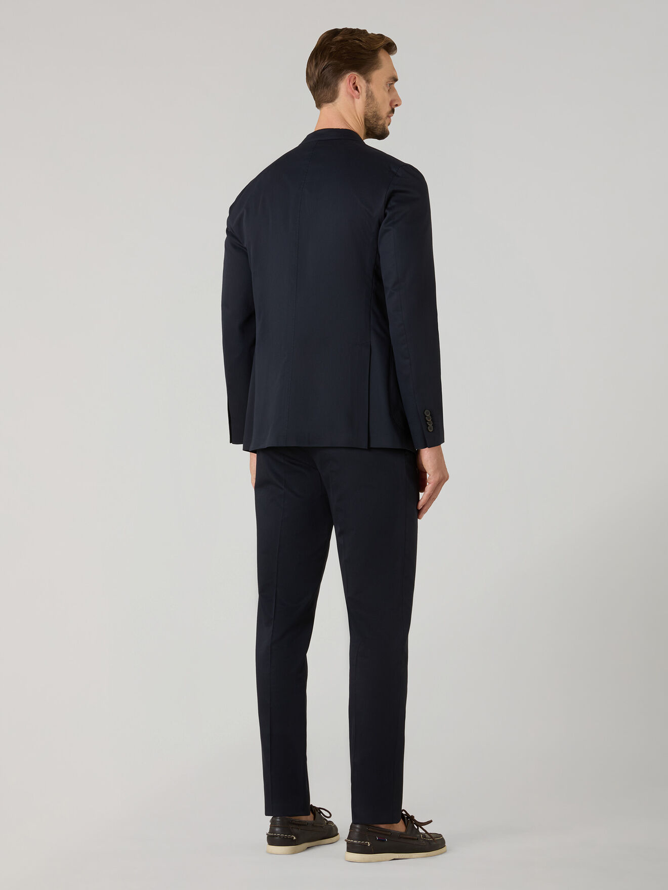 Boglioli Tencel Cotton Twill K-Suit Blue N13C2ESB6113001506R0790