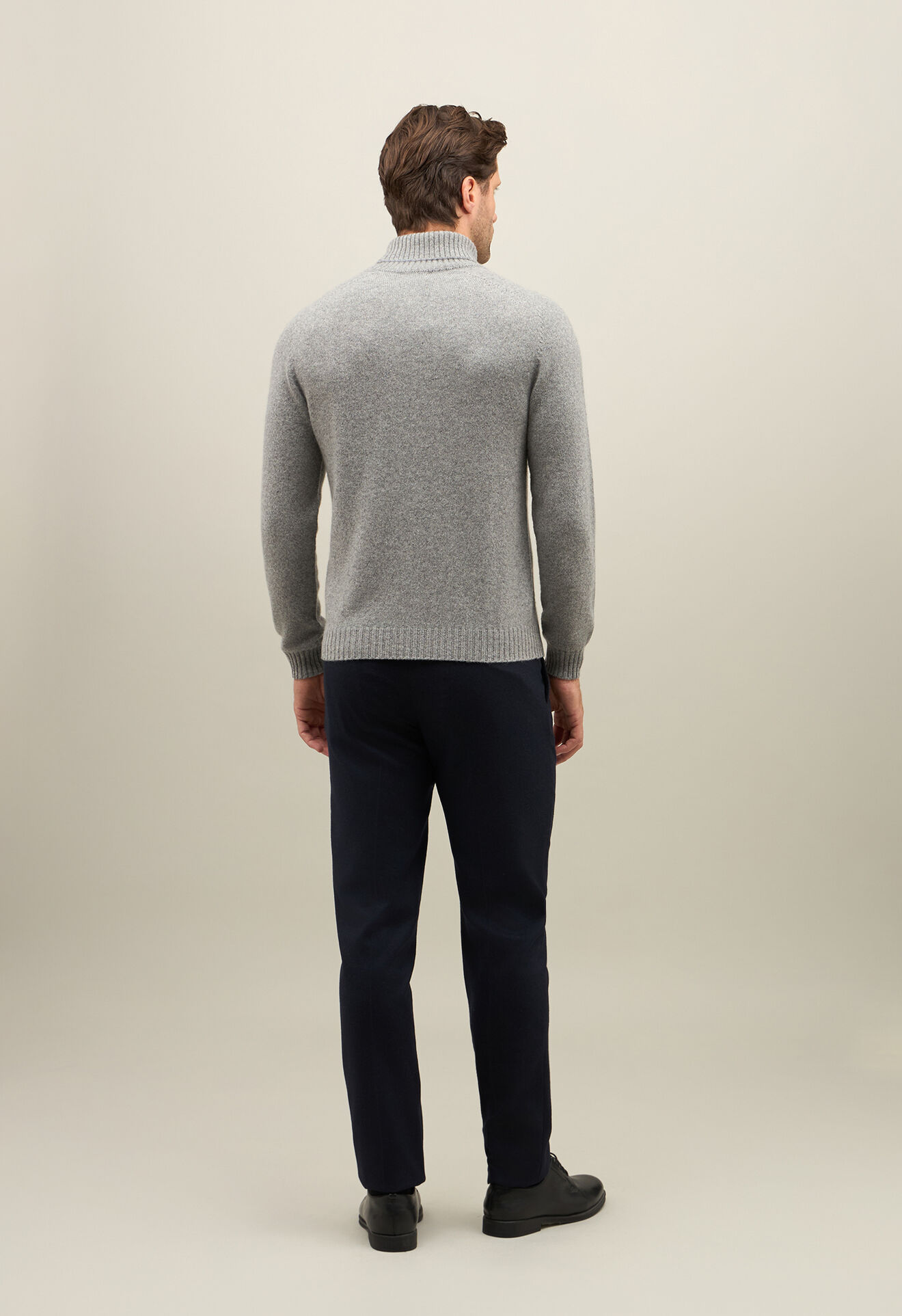 Boglioli Coccola Cashmere Turtleneck Grey 91564FB1814001080830