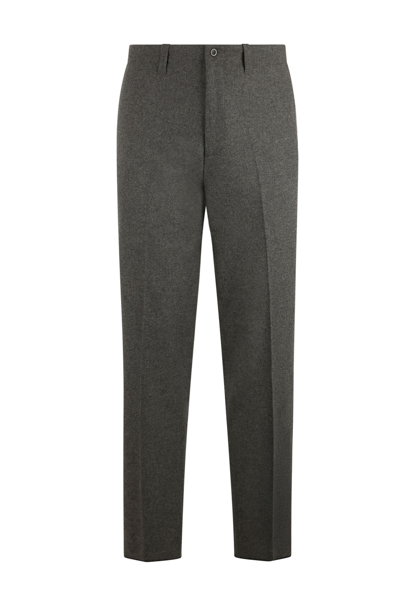 Boglioli Flannel Loose Trousers Grey 89951FB5108001080860