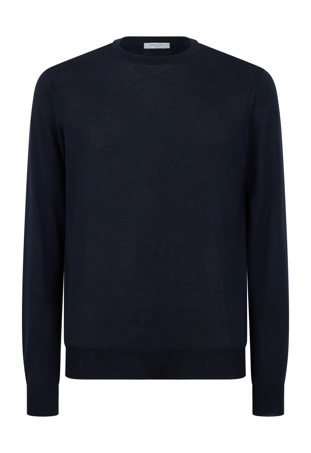Boglioli Cashmere Silk extra-fine Crewneck DarkBlue 91560SB4813001080790
