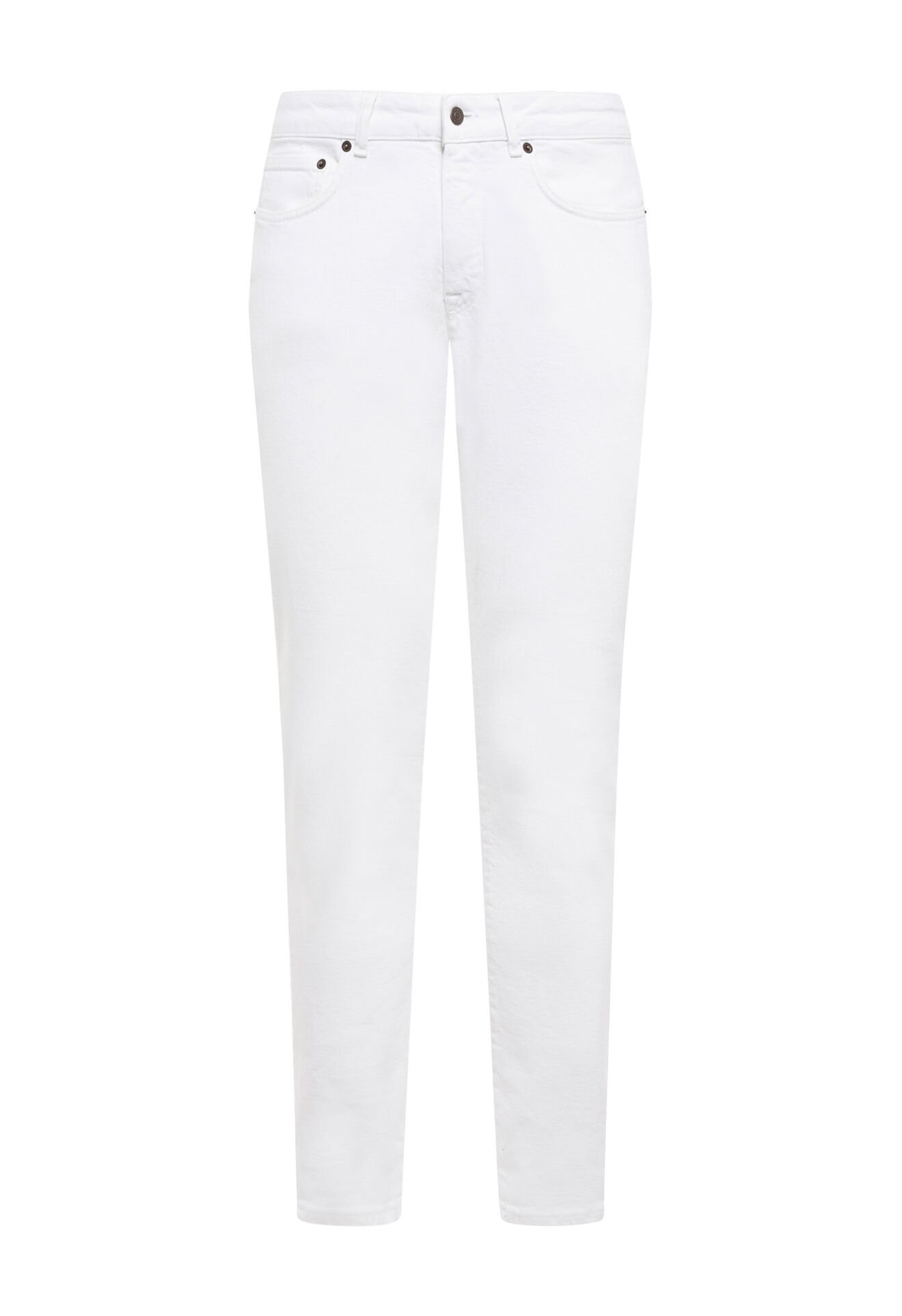 Boglioli White 5 pockets stetch cotton trousers White 89883LSB3752001080102