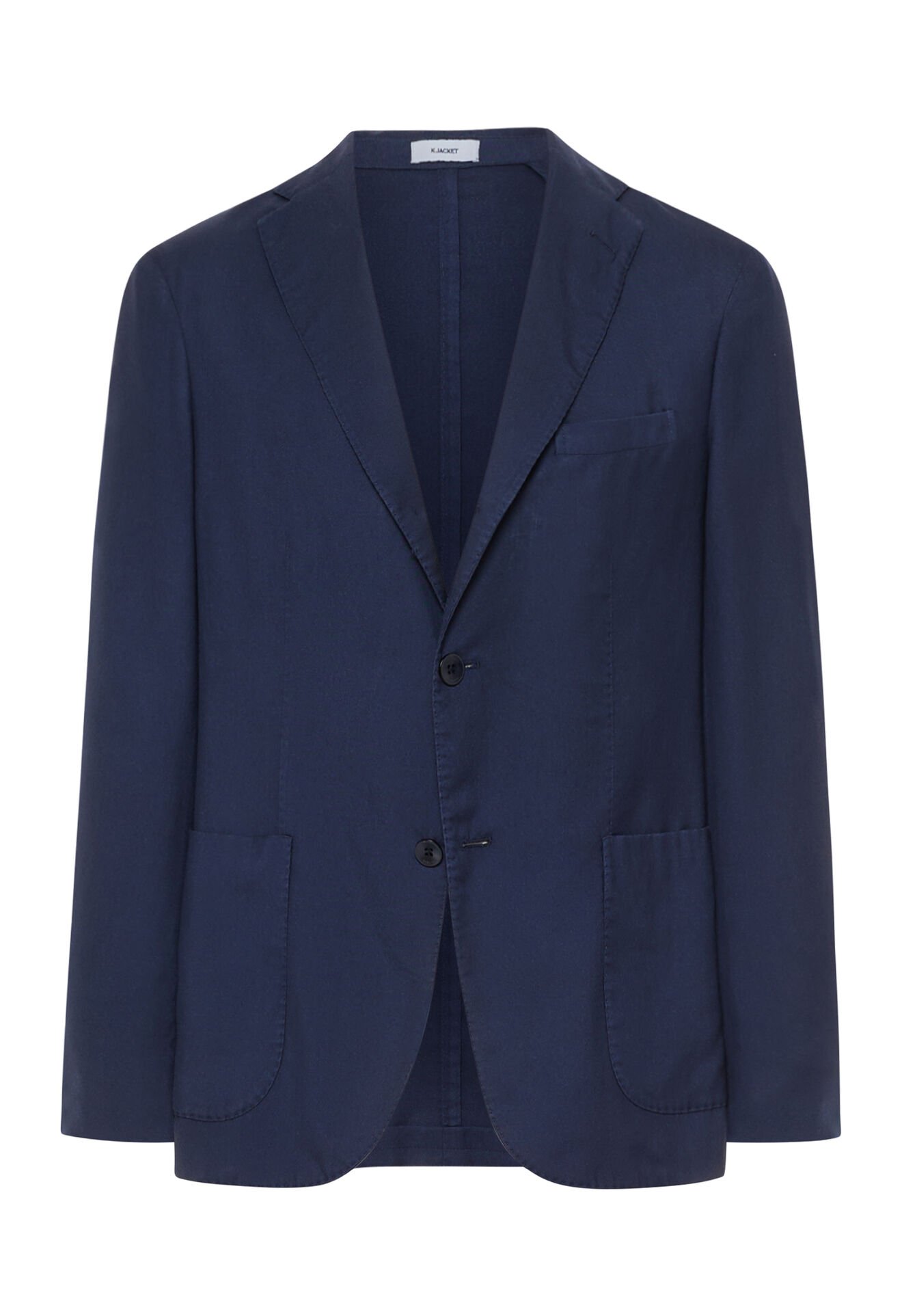 Boglioli Navy blue luxury lightweight cashmere K-Jacket Dark blue N2902JBAS017001500782