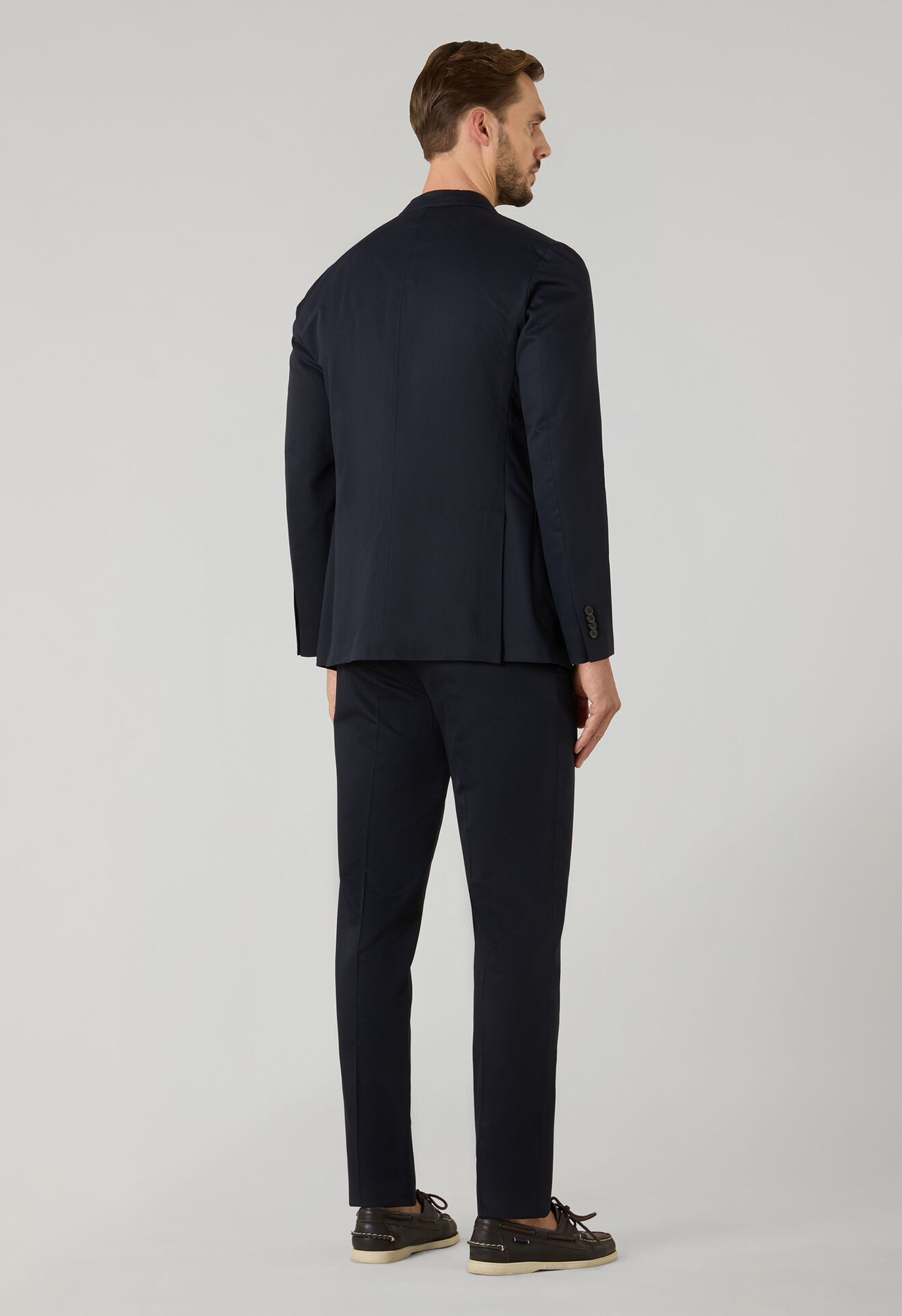 Boglioli Tencel Cotton Twill K-Suit Blue N13C2ESB6113001506R0790