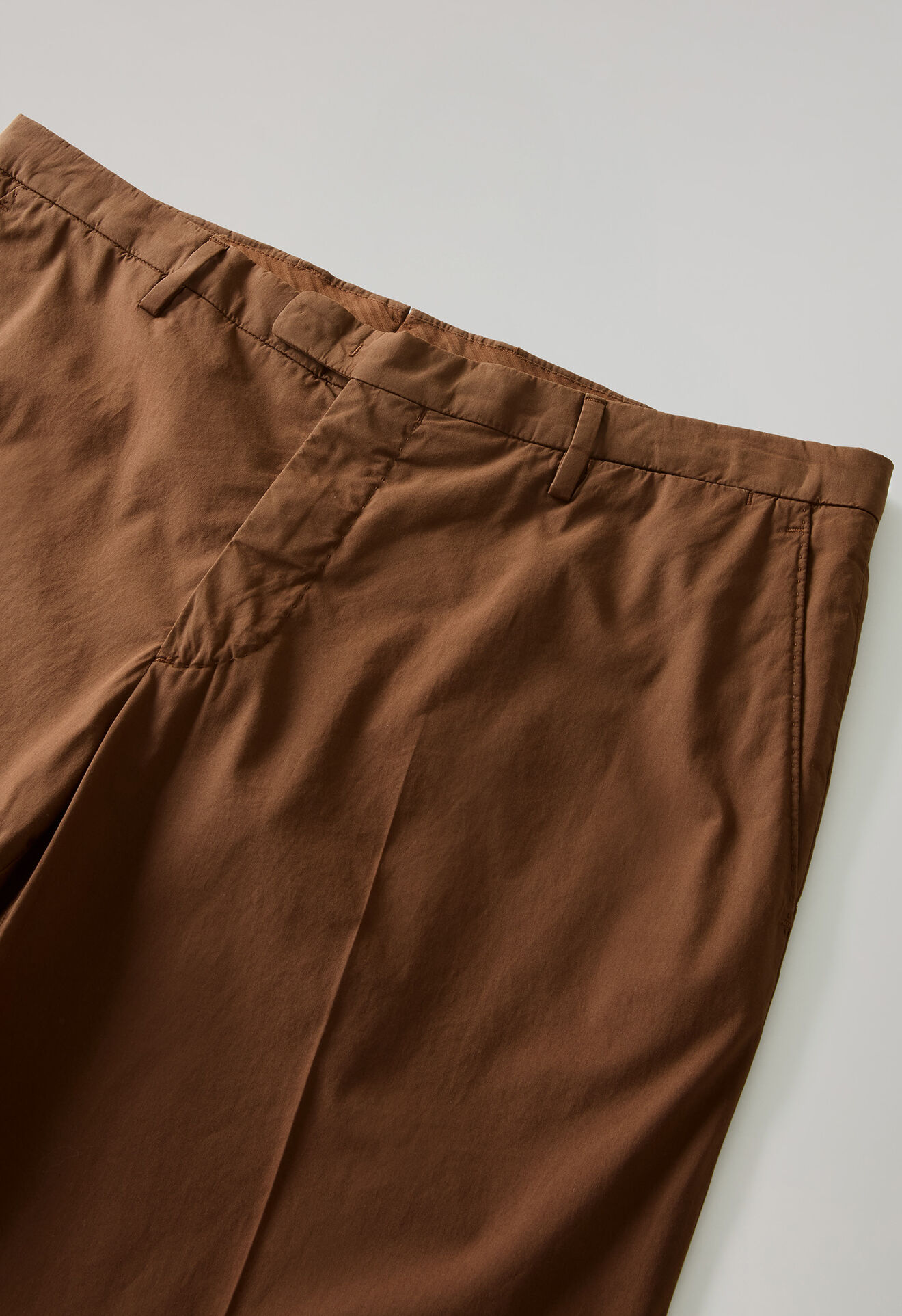 Boglioli Garment Dyed Popeline Papier K-Suit Brown N13C2QSB6418001506R0442