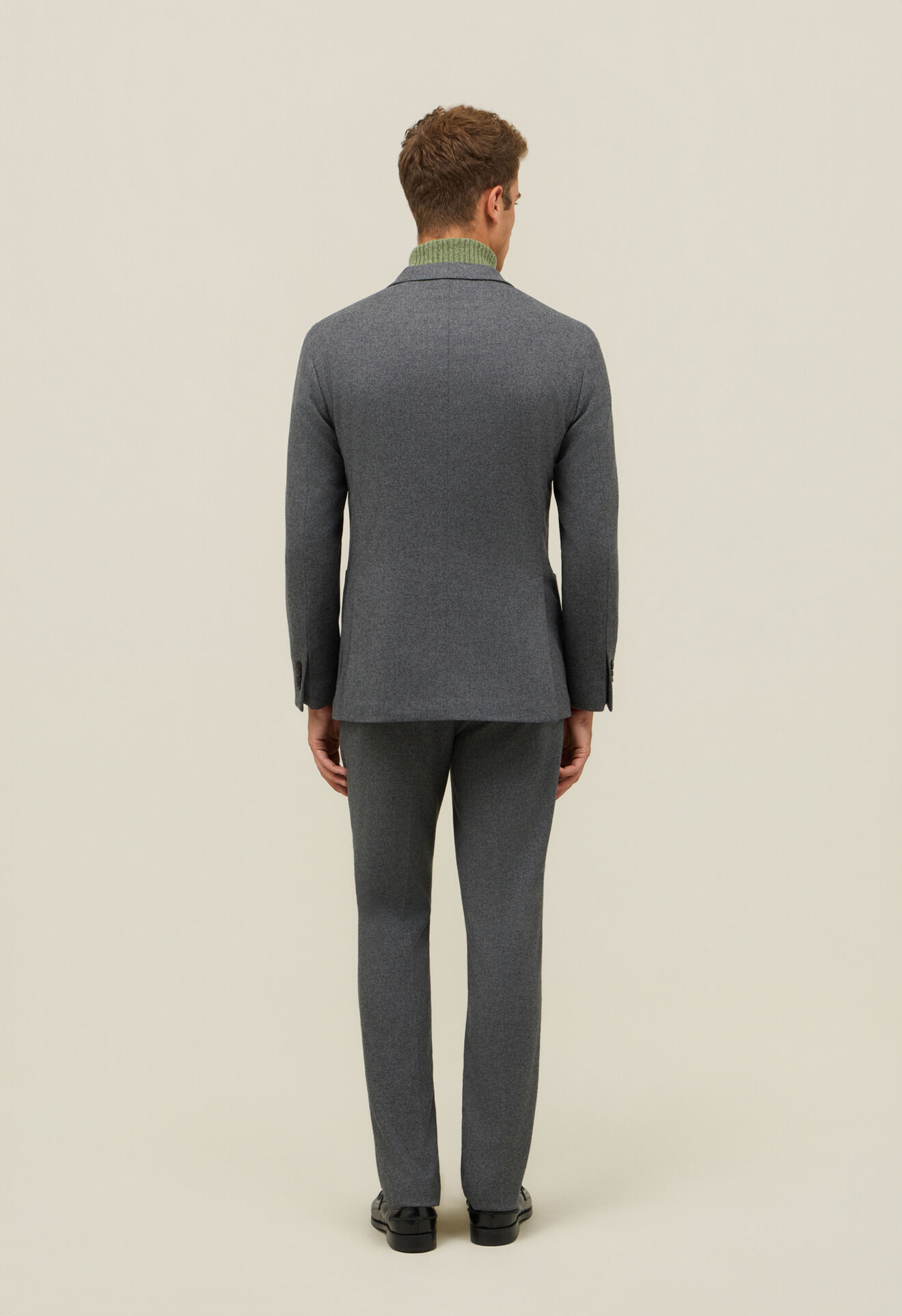 Boglioli K-Jacket en flanelle Gris N2902EFB510800150R0860