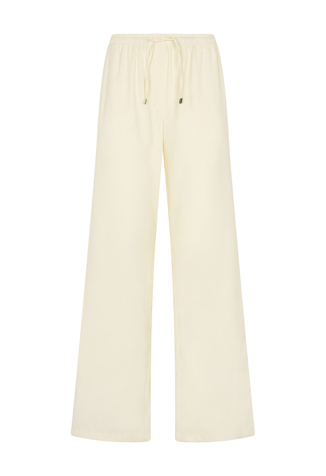 Boglioli Jogginghose aus leichter Wolle mit Wabenstruktur Warmes Weiß 88057SA0534002150150