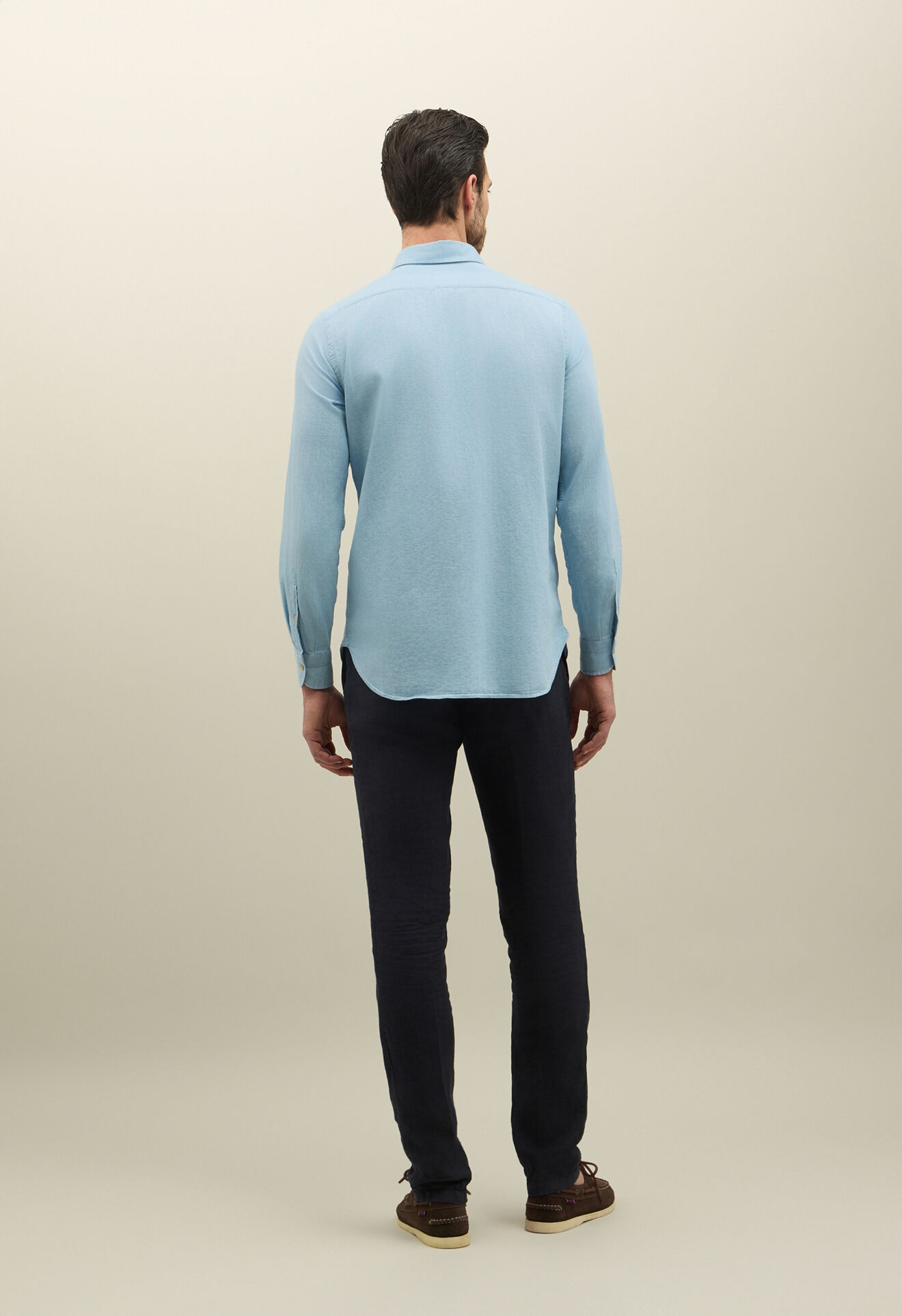 Boglioli Chambray Shirt Light Blue Jeans 610LSB5851001080630