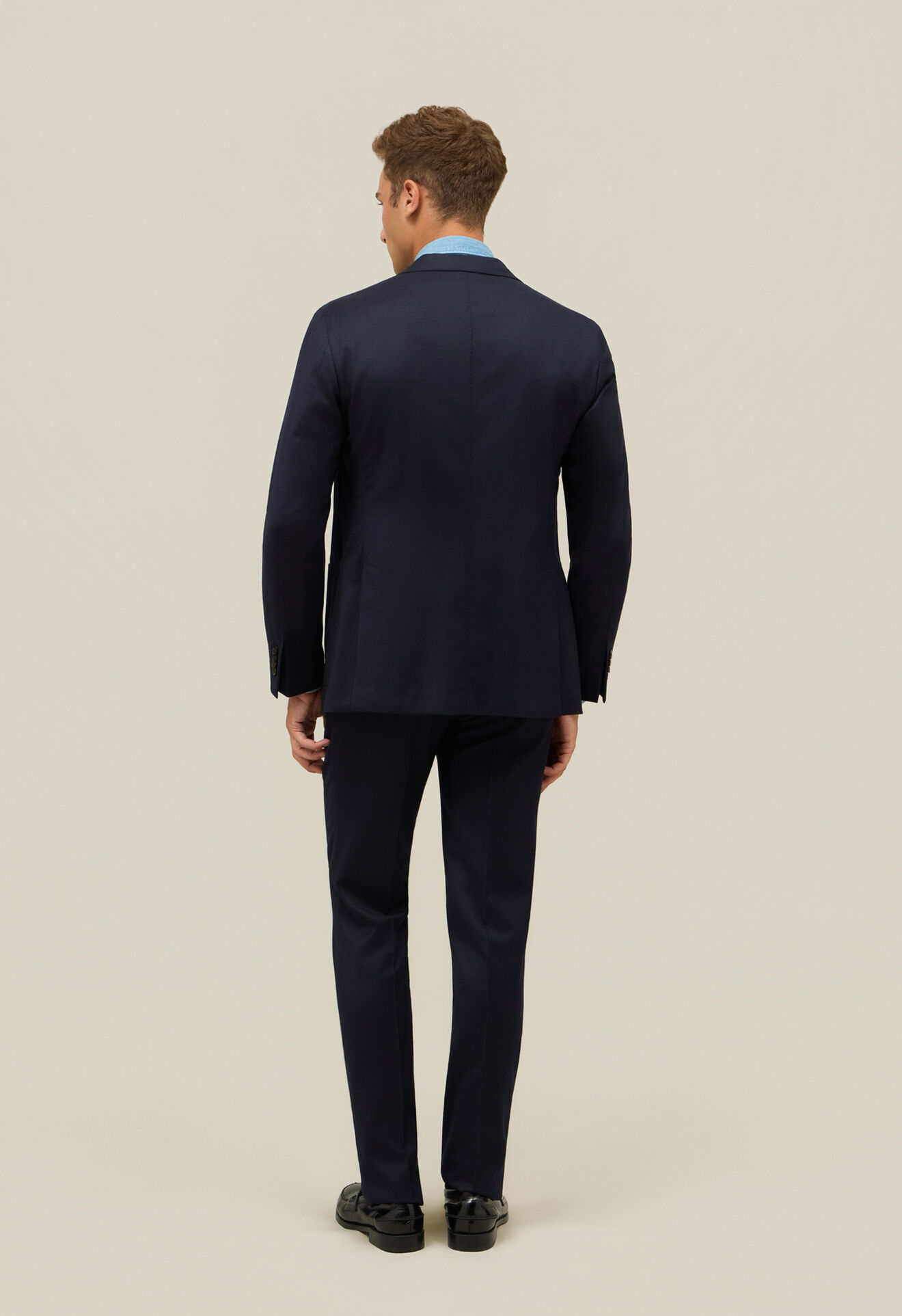 Boglioli 14-Micron Wool Silk K-Suit Blue N63H2EFB3113001506R0790