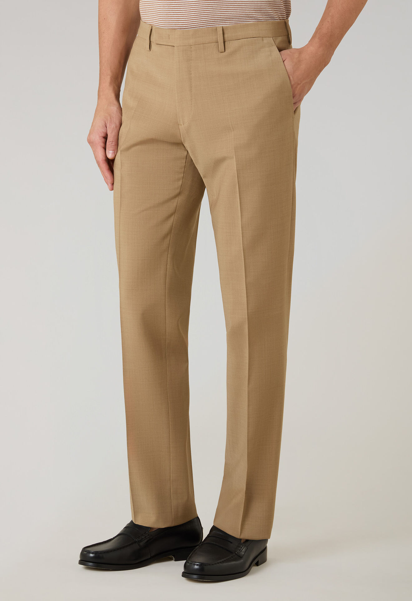 Boglioli Stretch Wool K-Suit Camel N12C2ESB5109001506R0300