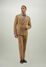 Boglioli Zweireihiger K-Anzug aus Baumwoll-Leinentwill Beige N43L2QSB4403001506R0235