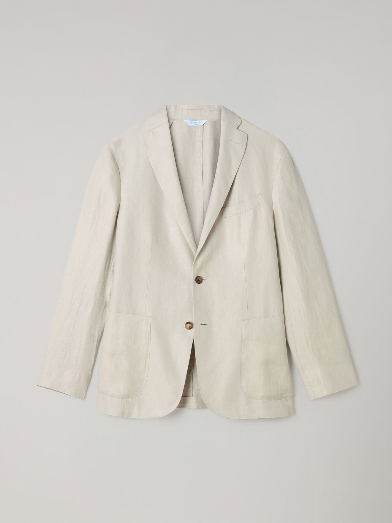 Boglioli Irish Linen K-Suit Beige N13H2EWSB4114001506R0215