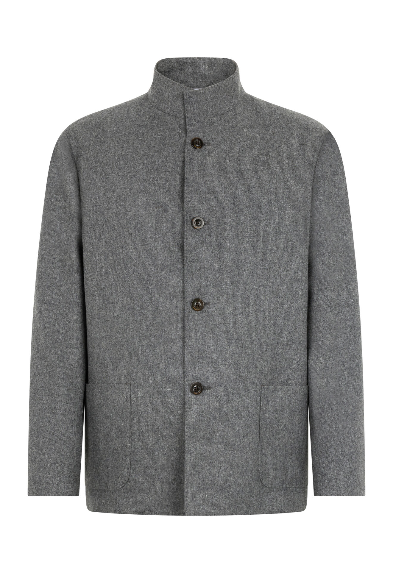 Boglioli Wool Flannel Fluid Jacket Grey 62601EWFA003000109R0850