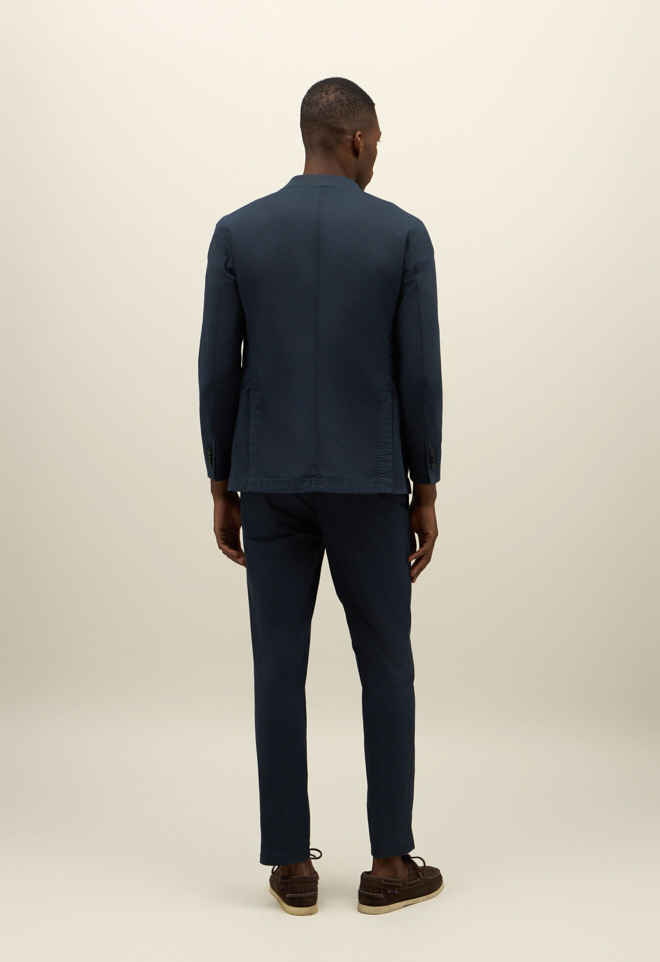 Boglioli Garment Dyed Cotton K-Suit Blue N29D2QSB5424001506R0784