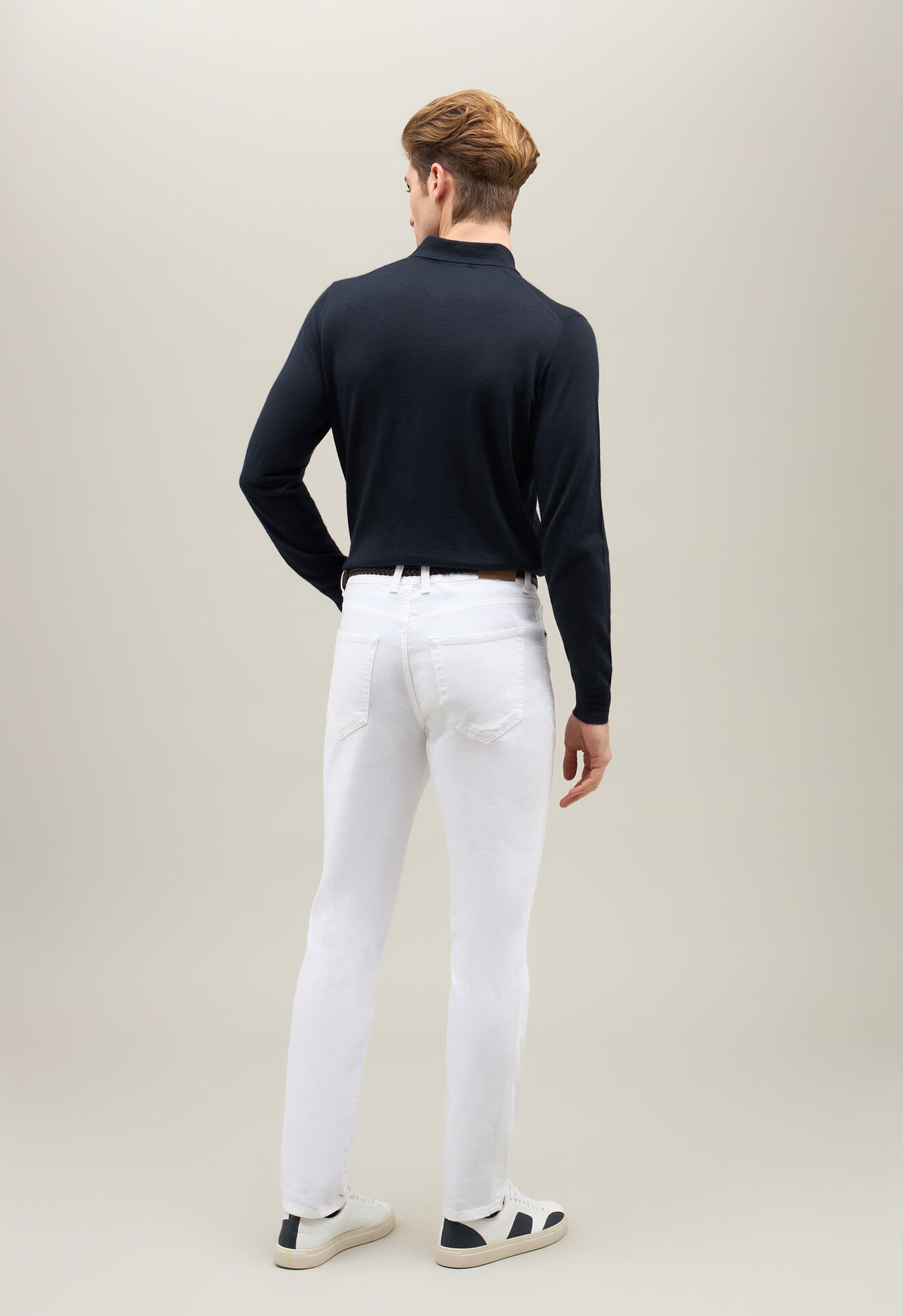 Boglioli Cashmere Silk extra-fine Long sleeve Polo DarkBlue 91390SB4813001080790