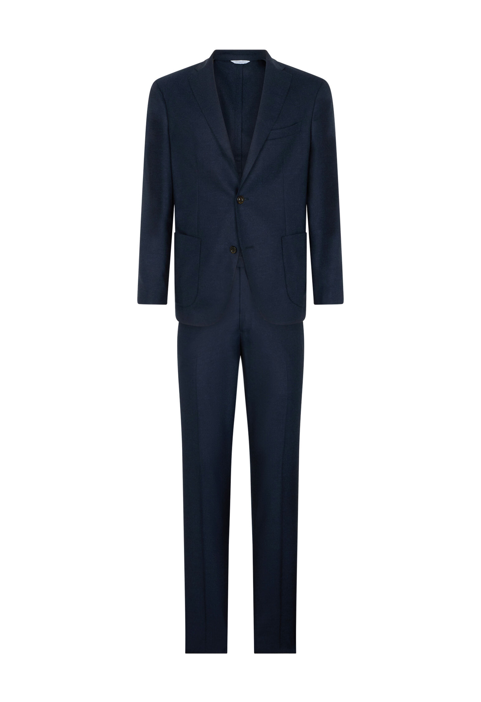 Virgin wool K-Jacket suit in Blue: Luxury Italian Suits for Men