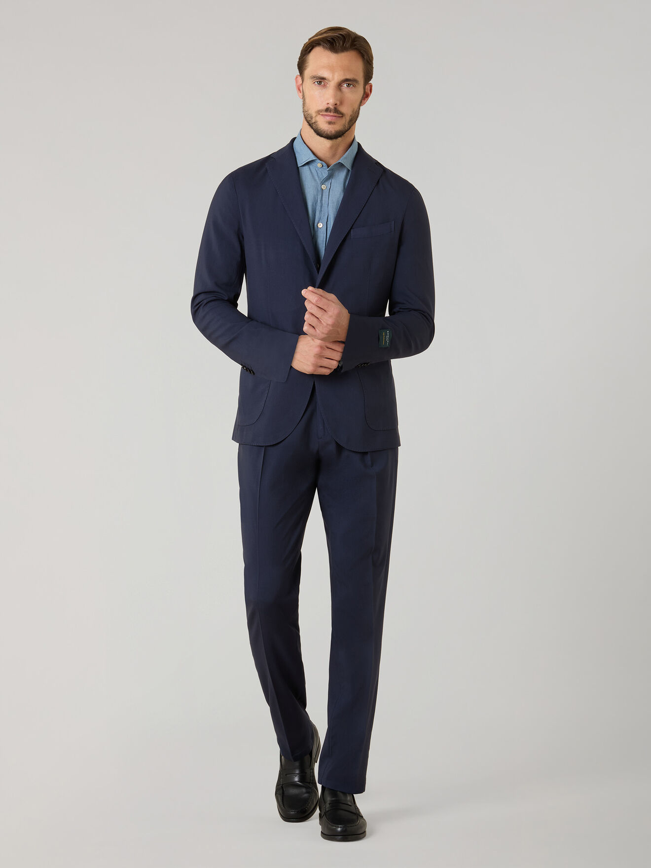 Boglioli High Performance Wool K-Suit Blue N13H2JSB3448001386R0784