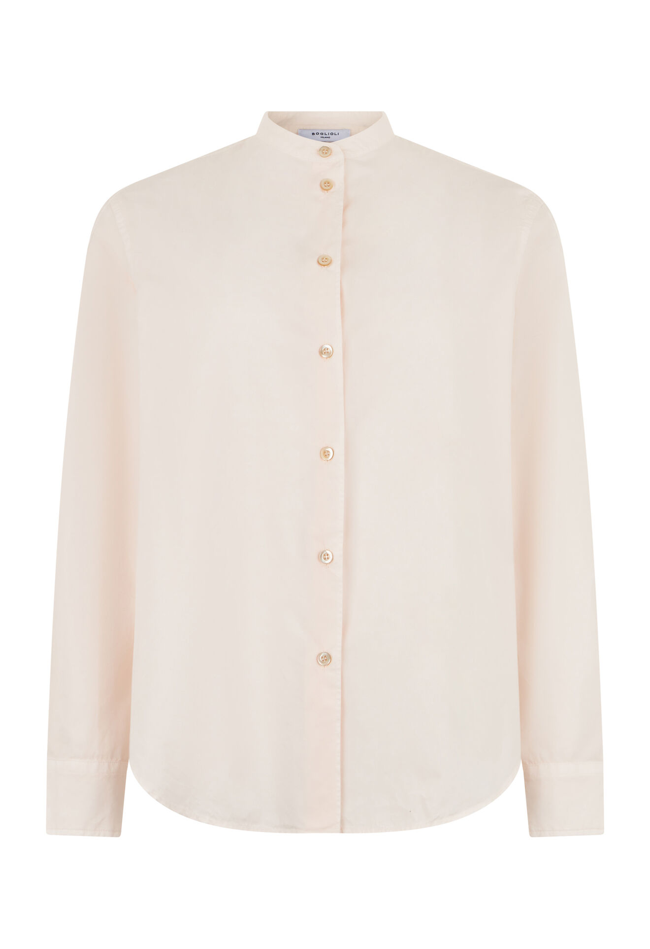 Boglioli Cotton Popeline Guru Shirt Pastel Pink 55048TSB5942002150931