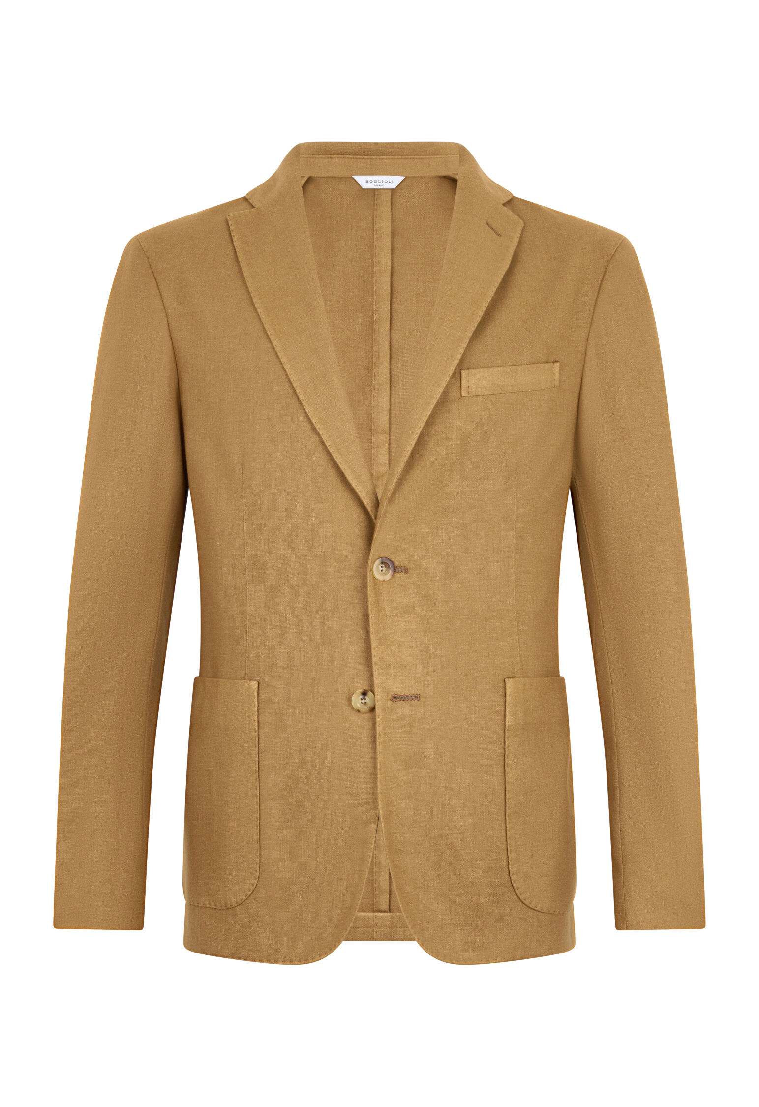 h*8様 Boglioli COAT 44 ボリオリ ブラウン コットン ガーメ Garment Dyed Wool K-Jacket in Camel: Luxury Italian Jackets