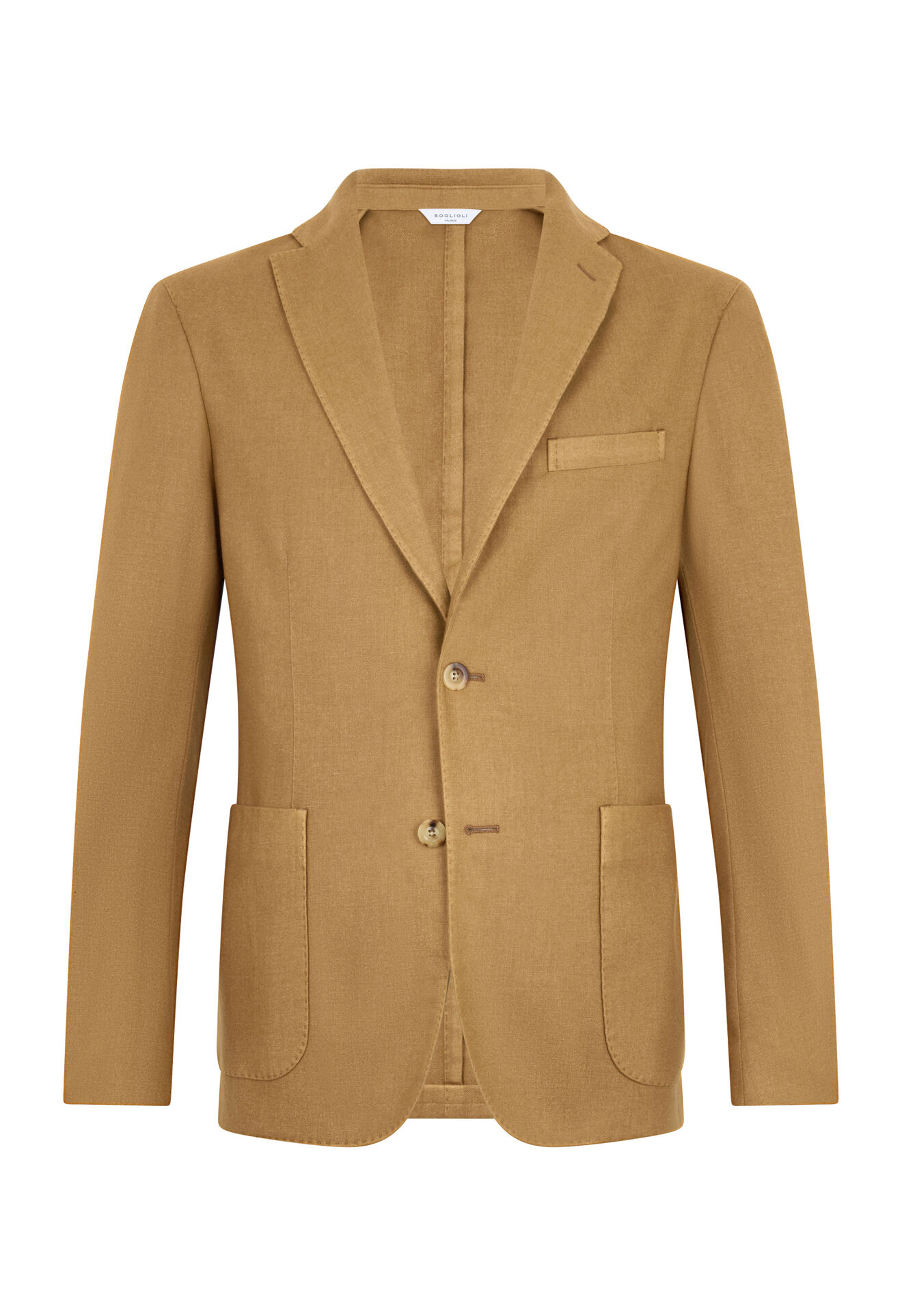 Boglioli Garment Dyed Wool K-Jacket Camel N1302JFA041500150R0254