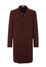 Boglioli Zweireihiger Mantel aus Wolle und technischer Baumwolle Bordeaux C3501PFB3712001800970