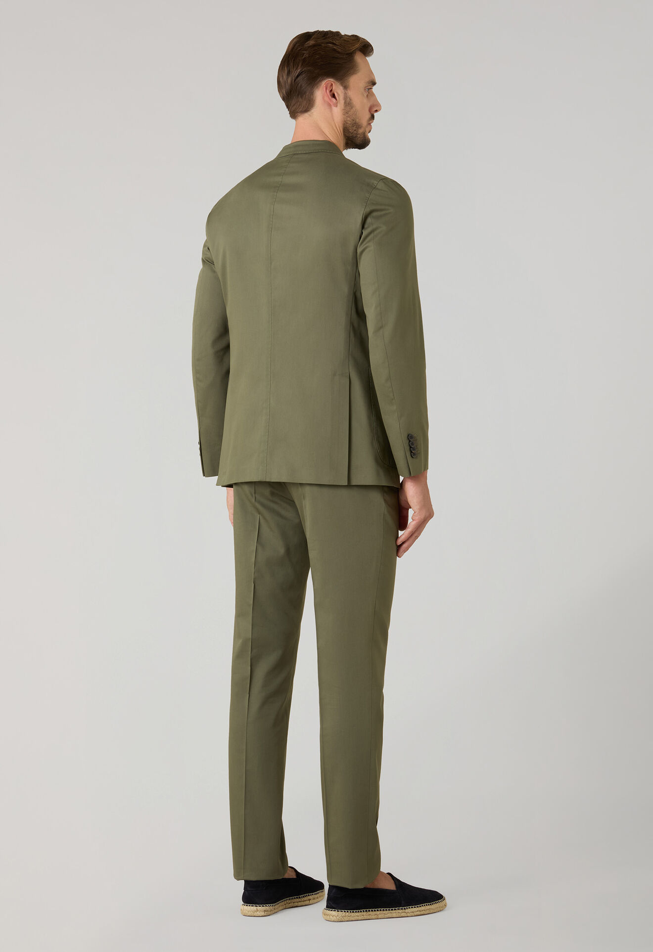 Boglioli Tencel Cotton Twill K-Suit Green N13C2ESB6113001506R0560