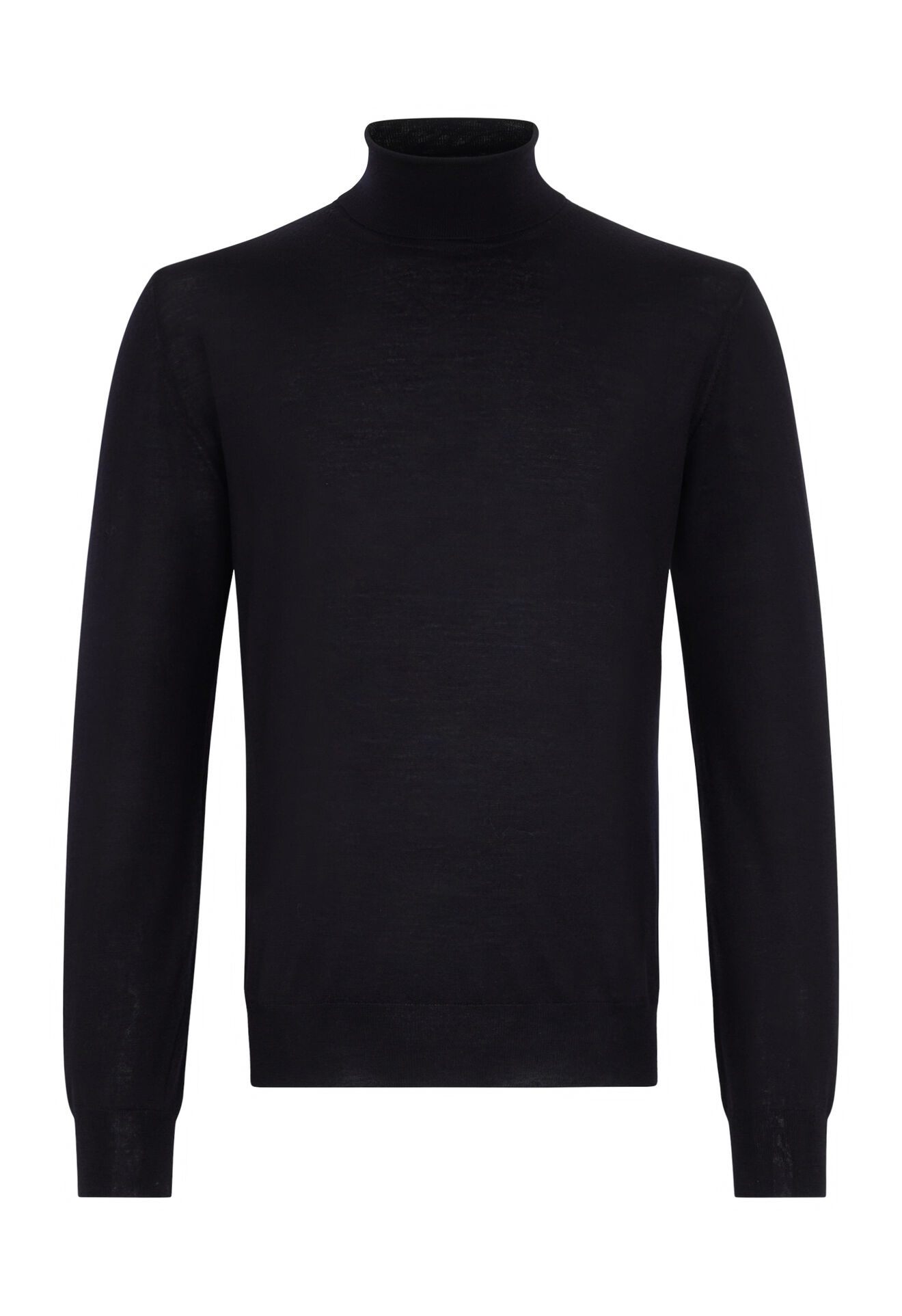 Boglioli Wool Turtleneck Blue 91420FB5806001080790