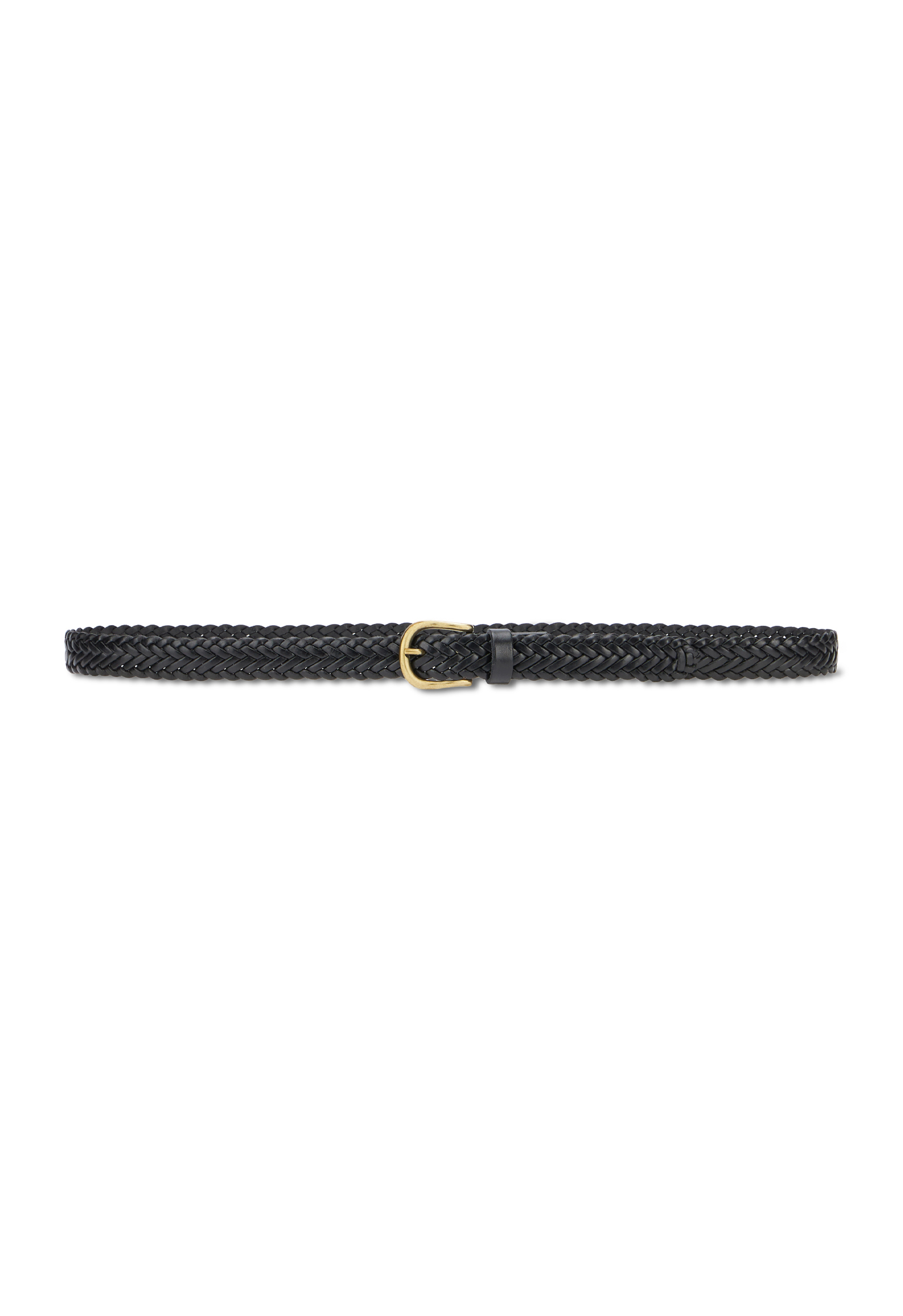 Shop Boglioli Braided Belt In Black