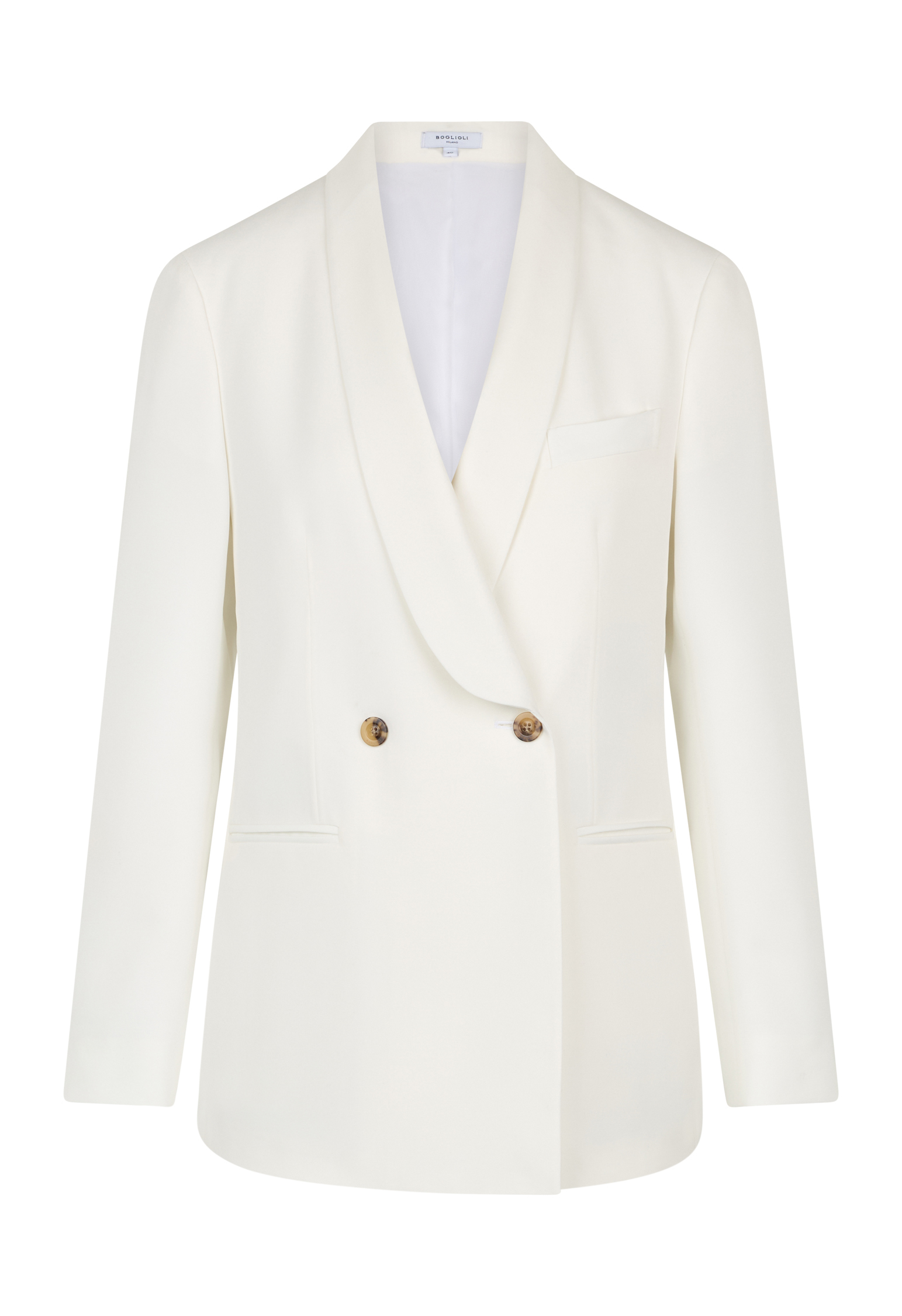 Shop Boglioli Cady Milano Jacket In White