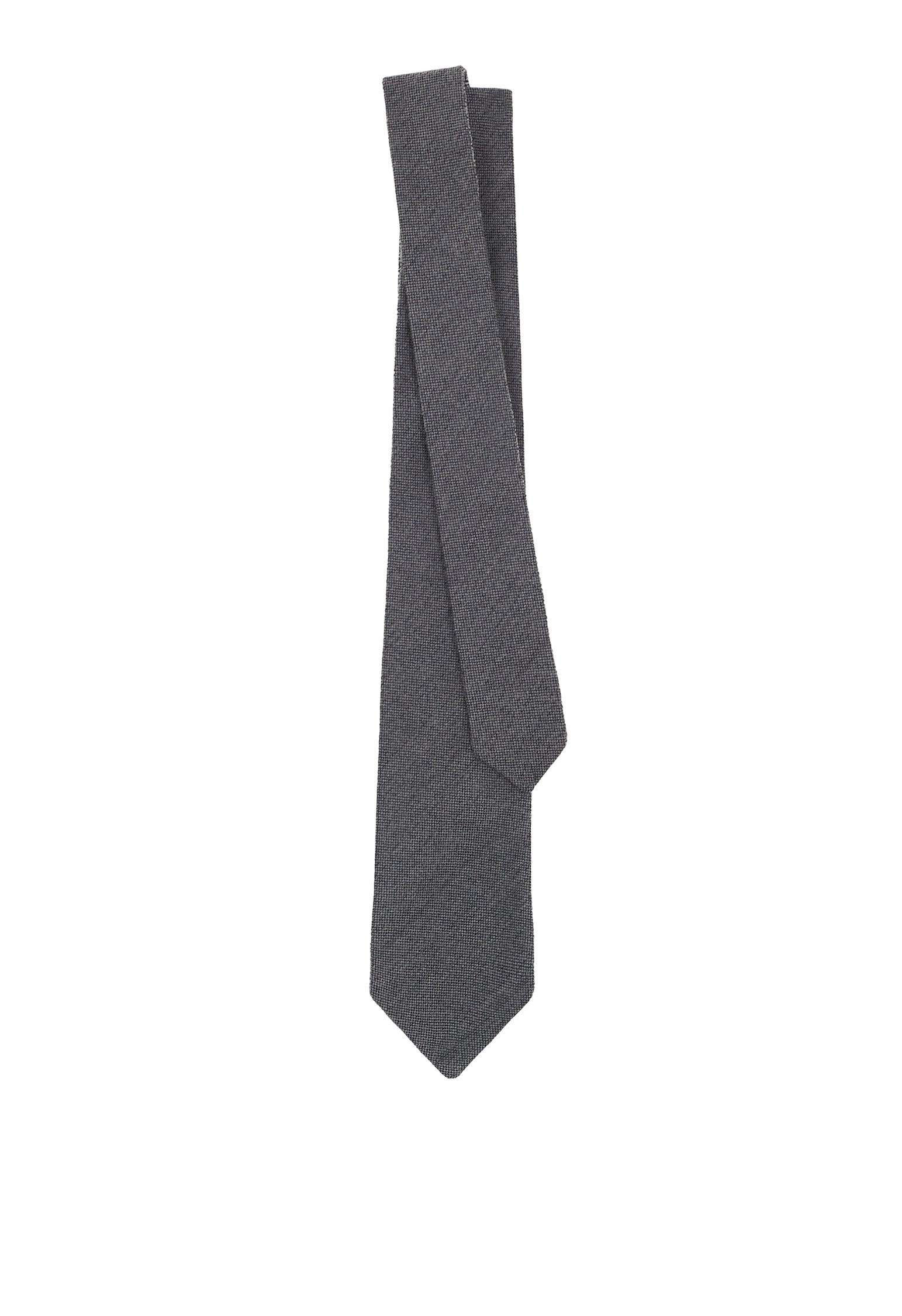Shop Boglioli Double-faced Tie In Grey