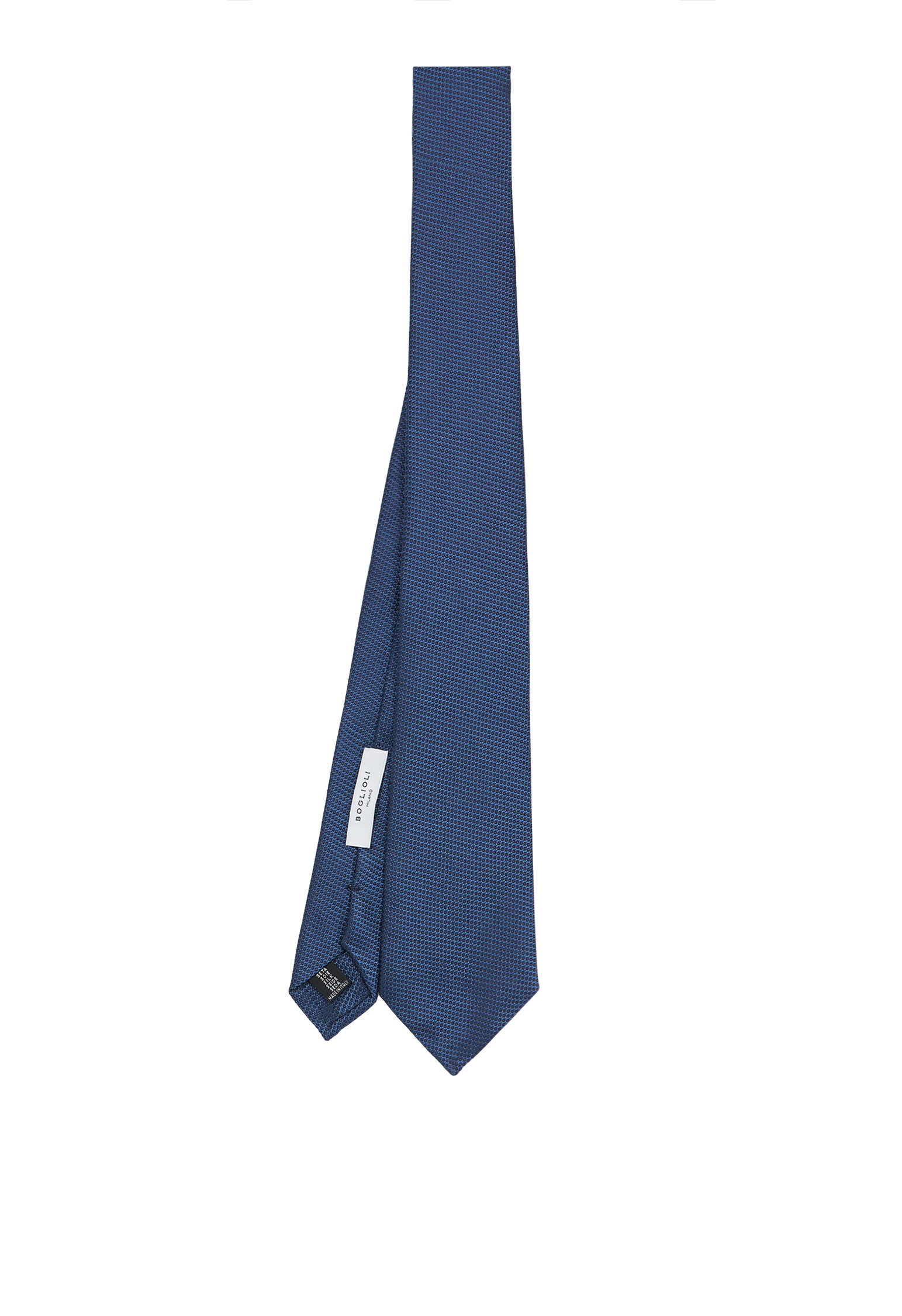 Boglioli Tailored Silk Tie In Blue